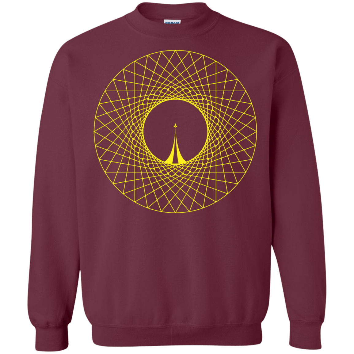 Sweatshirts Maroon / S New Horizons Crewneck Sweatshirt