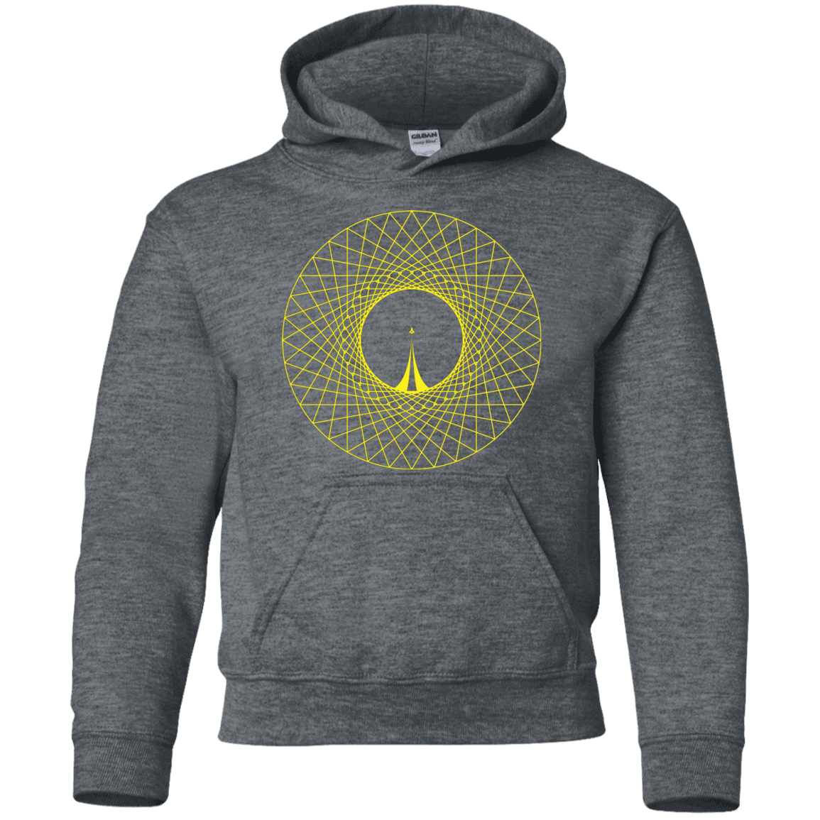 Sweatshirts Dark Heather / YS New Horizons Youth Hoodie