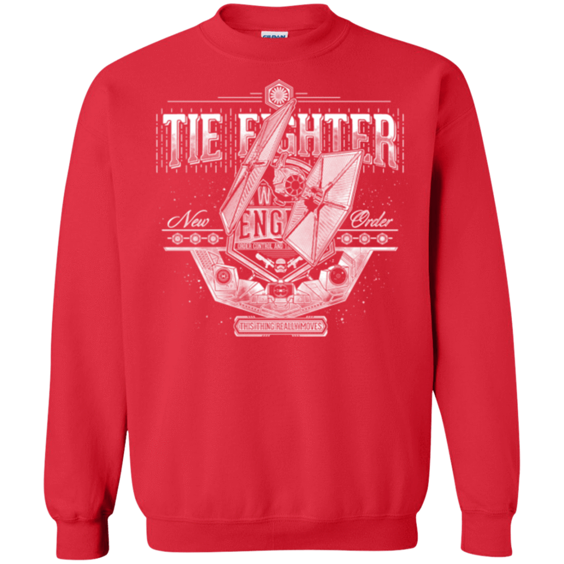 Sweatshirts Red / Small New Order Crewneck Sweatshirt
