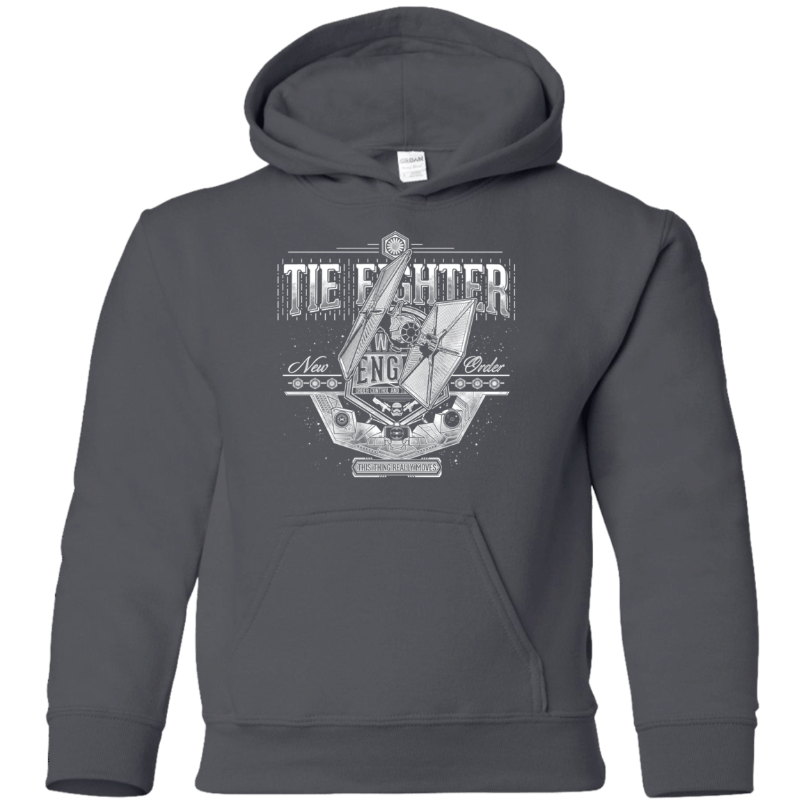 Sweatshirts Charcoal / YS New Order Youth Hoodie