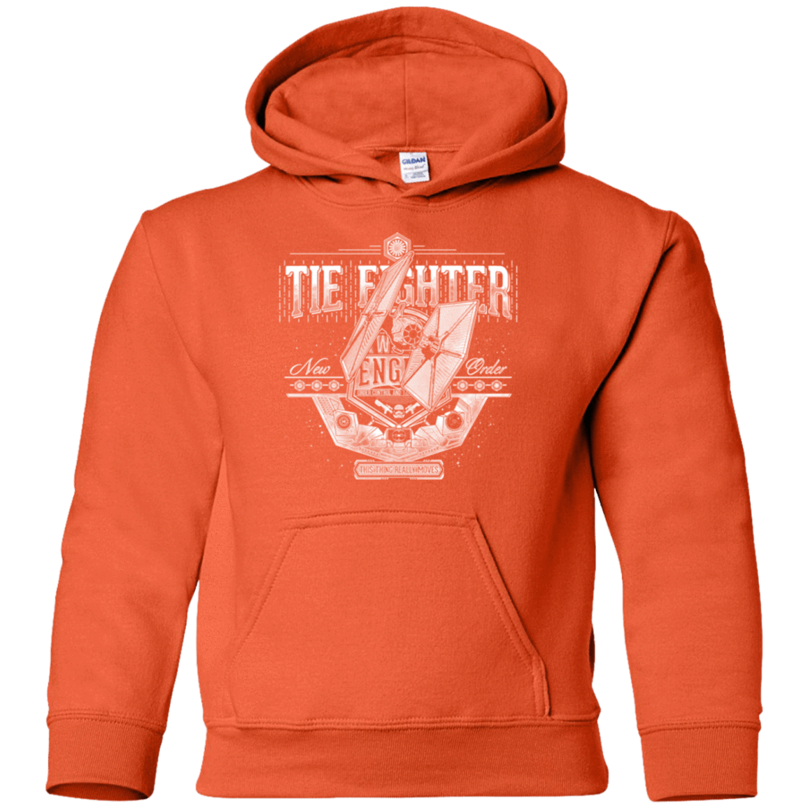 Sweatshirts Orange / YS New Order Youth Hoodie
