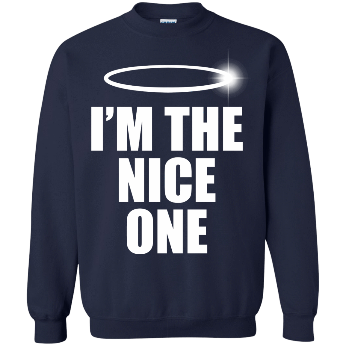 Sweatshirts Navy / Small Nice One Crewneck Sweatshirt