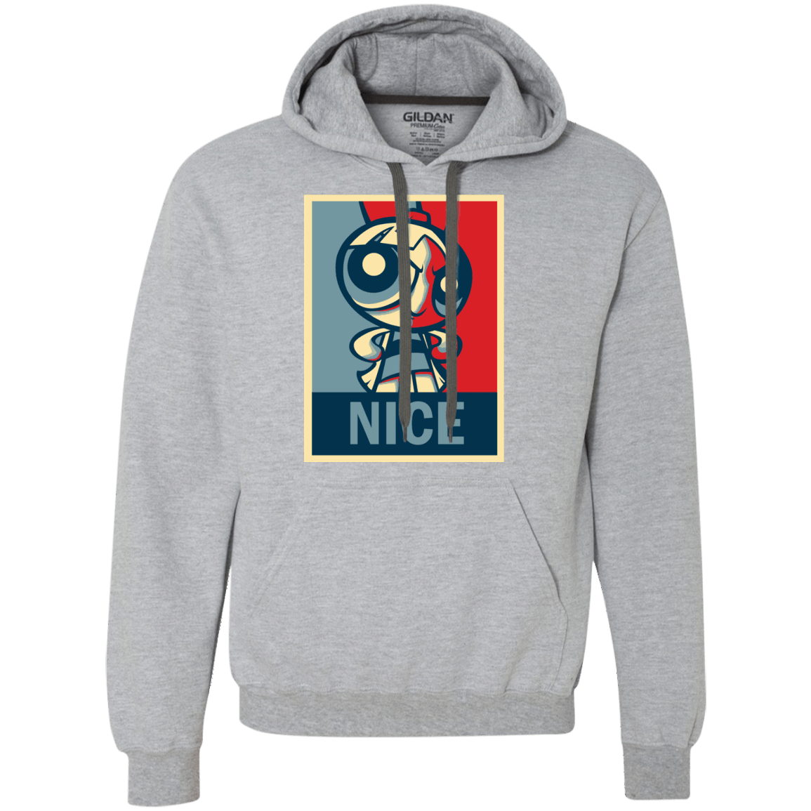 Sweatshirts Sport Grey / S Nice Powerpuff Premium Fleece Hoodie