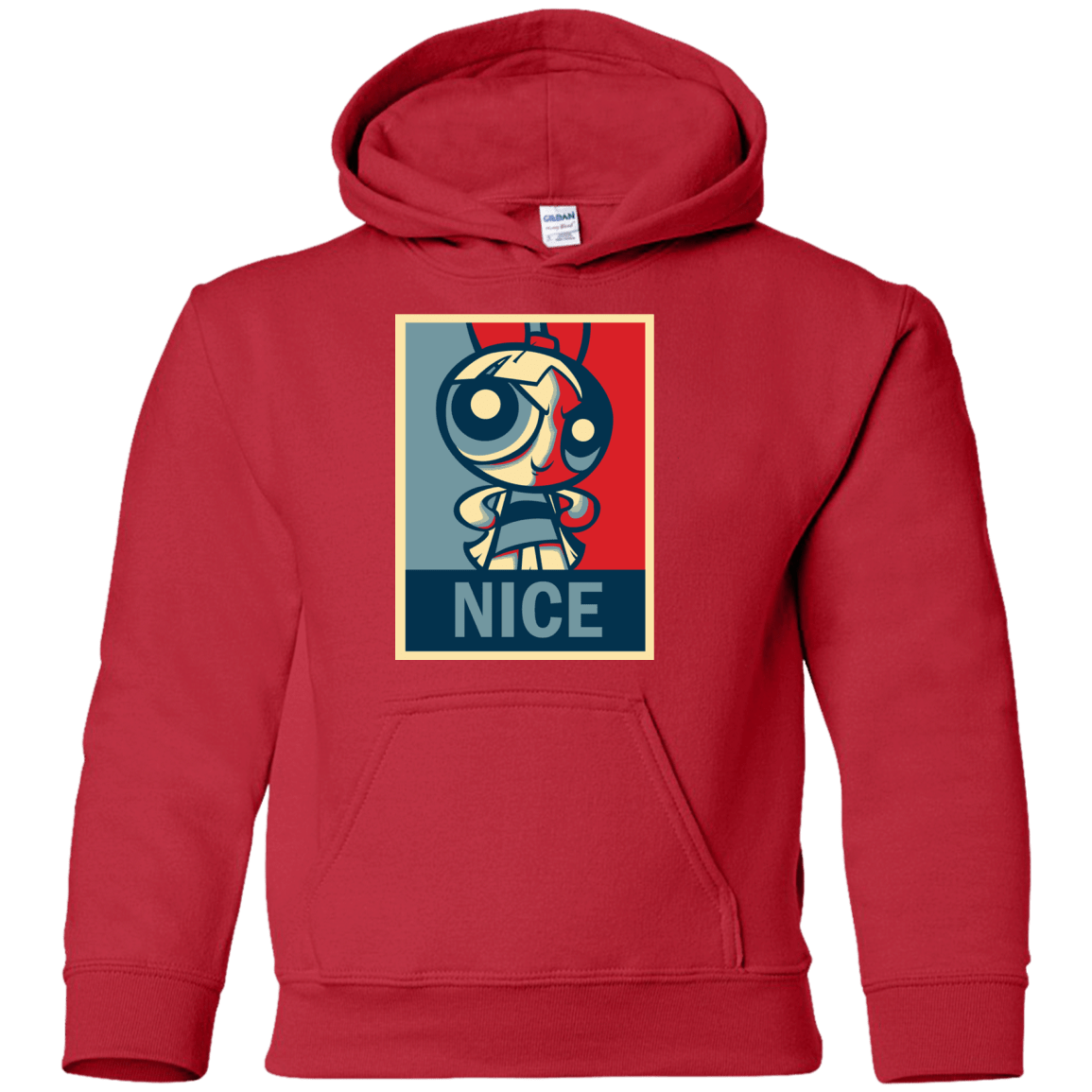 Sweatshirts Red / YS Nice Powerpuff Youth Hoodie