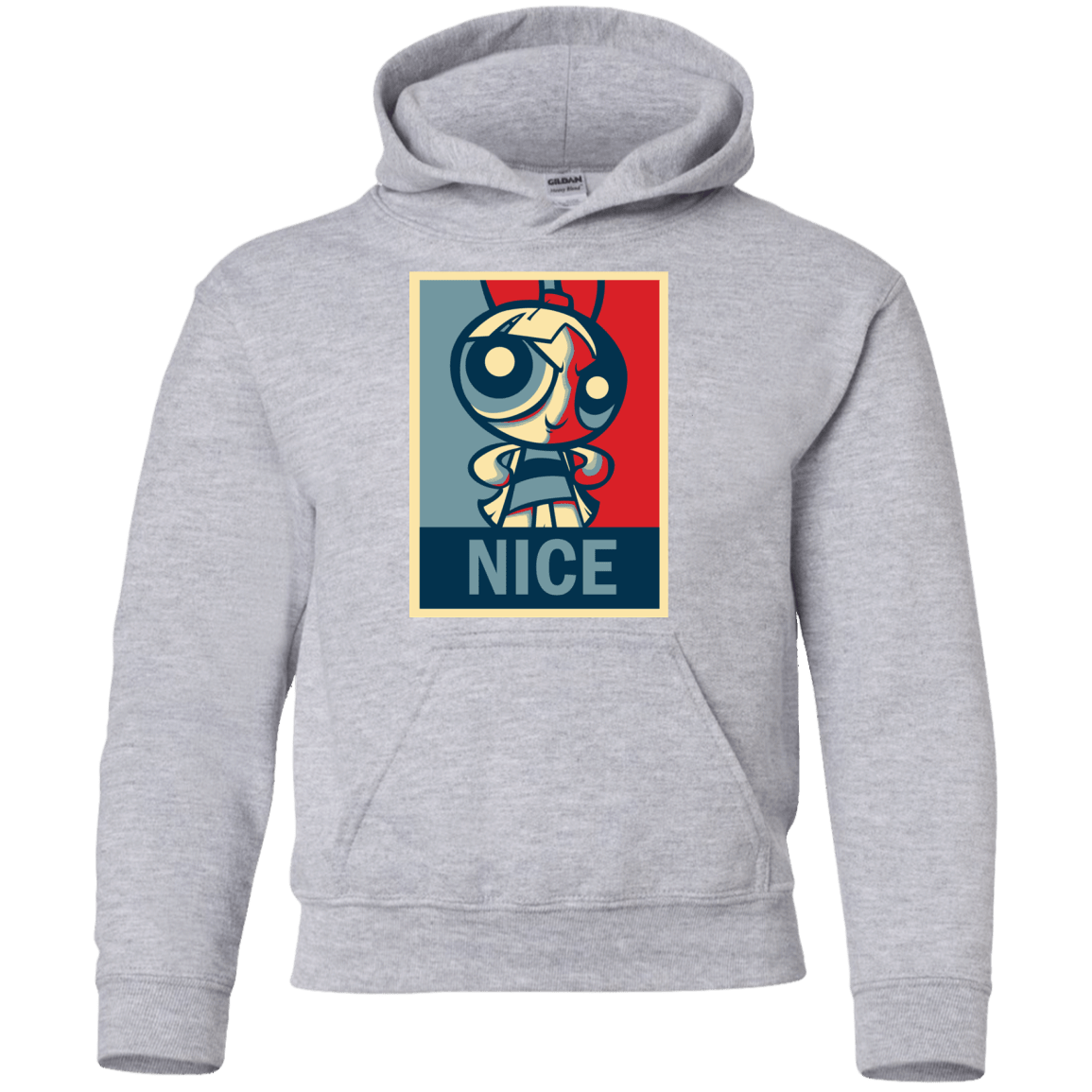 Sweatshirts Sport Grey / YS Nice Powerpuff Youth Hoodie