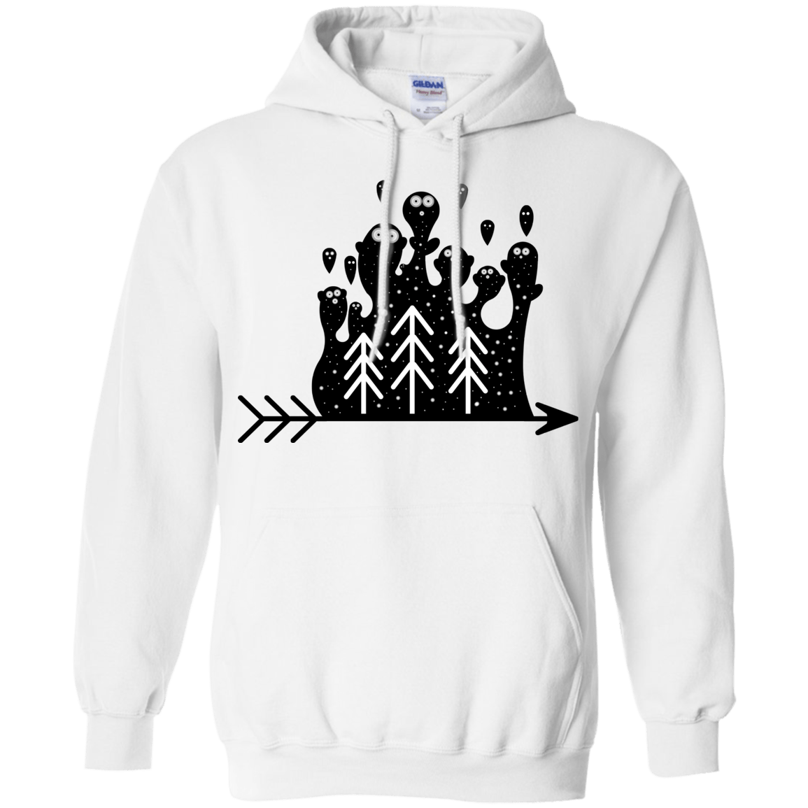 Sweatshirts White / S Night Creatures Pullover Hoodie