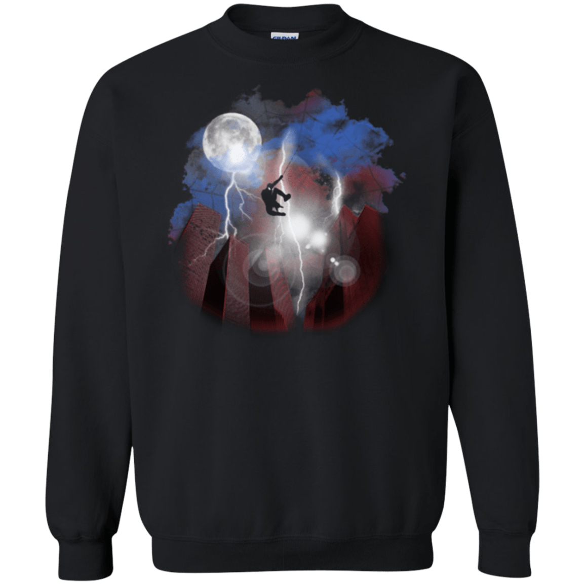 Sweatshirts Black / Small Night of The Spider Crewneck Sweatshirt