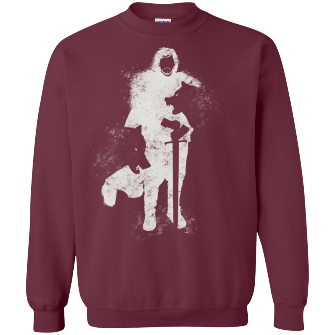 Sweatshirts Maroon / Small Night's watch Crewneck Sweatshirt