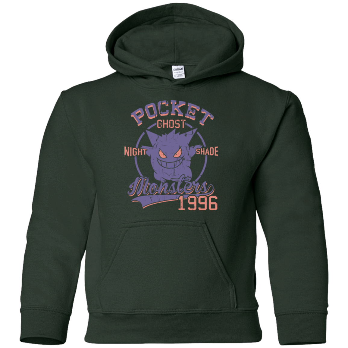 Sweatshirts Forest Green / YS Night Shade Youth Hoodie