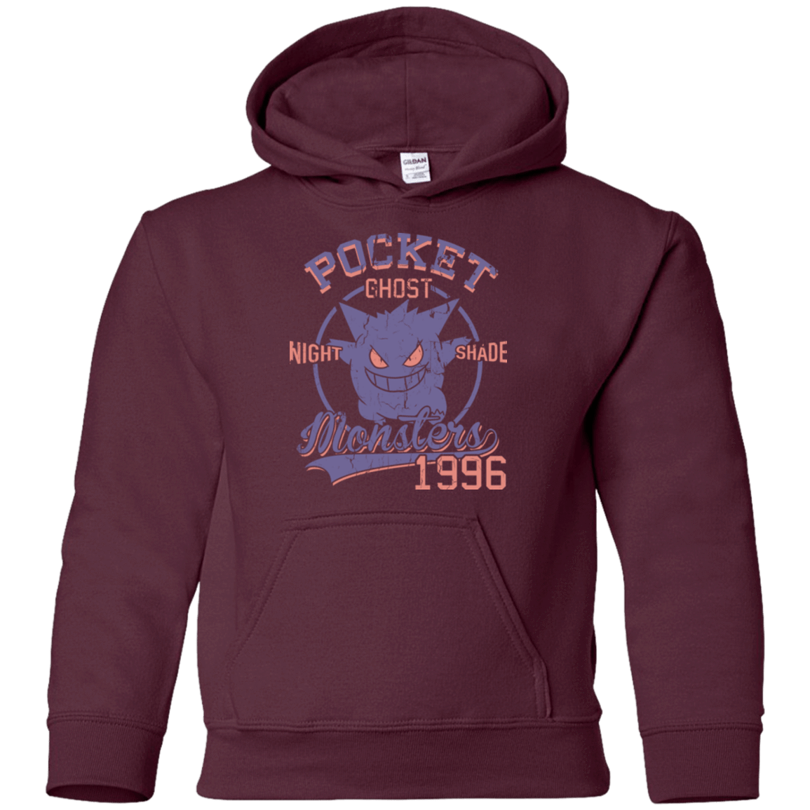 Sweatshirts Maroon / YS Night Shade Youth Hoodie