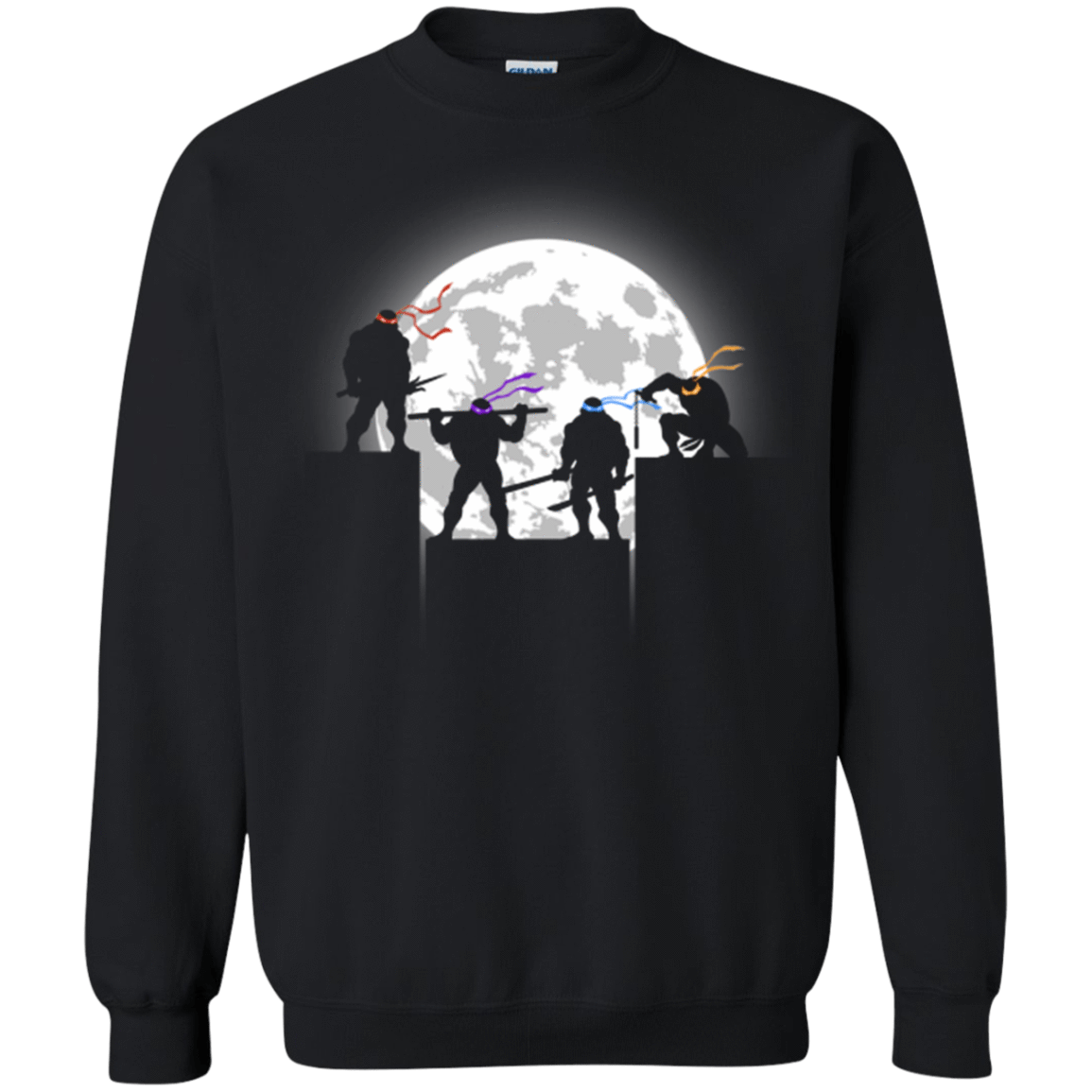 Sweatshirts Black / Small Night Shadows Crewneck Sweatshirt