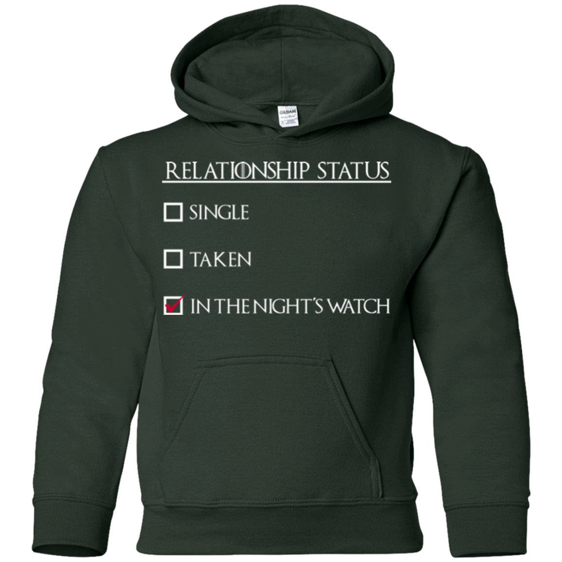Sweatshirts Forest Green / YS Night watchs Youth Hoodie