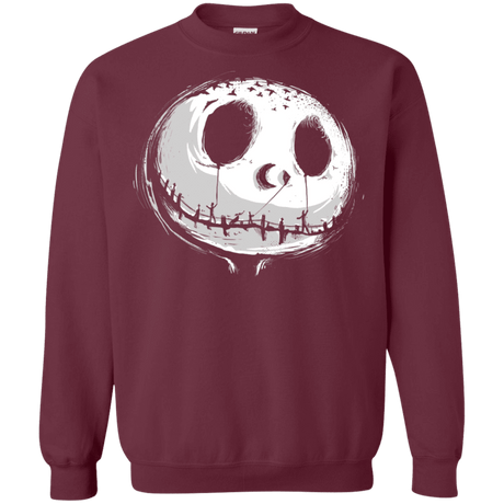 Sweatshirts Maroon / S Nightmare Crewneck Sweatshirt