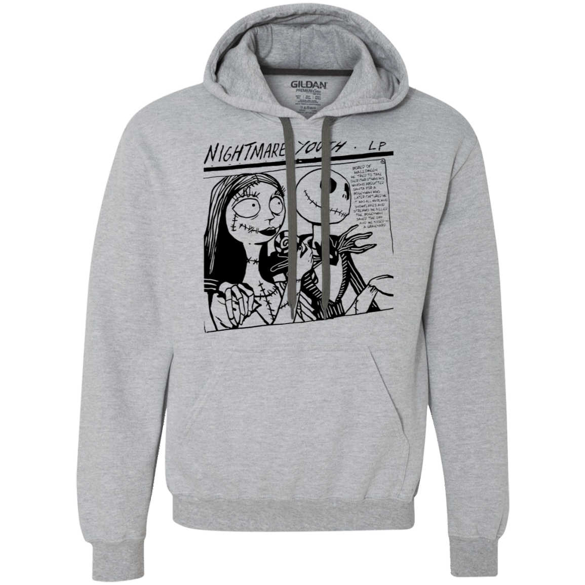 Sweatshirts Sport Grey / XL Nightmare Youth Premium Fleece Hoodie