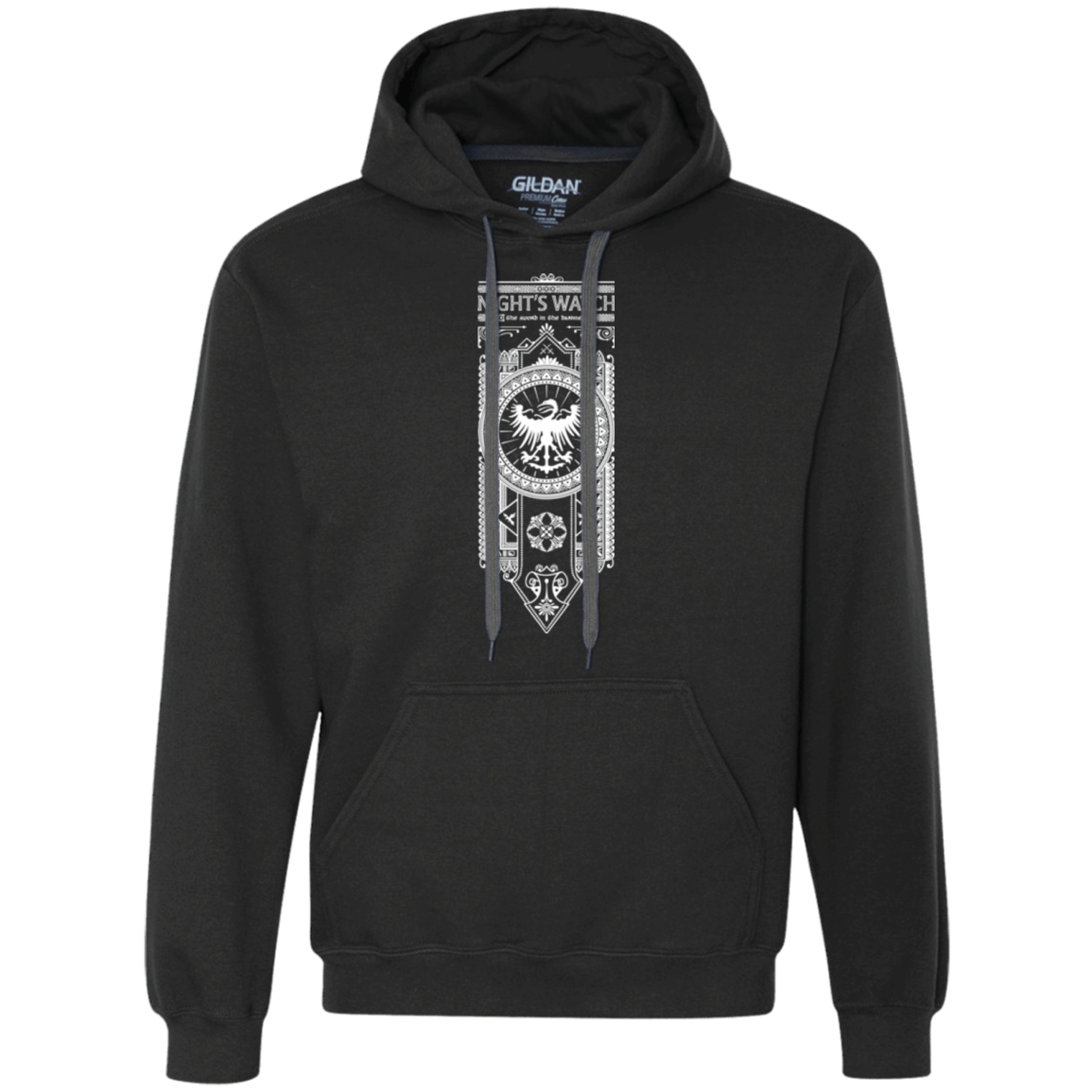Sweatshirts Black / Small Nights Watch Premium Fleece Hoodie
