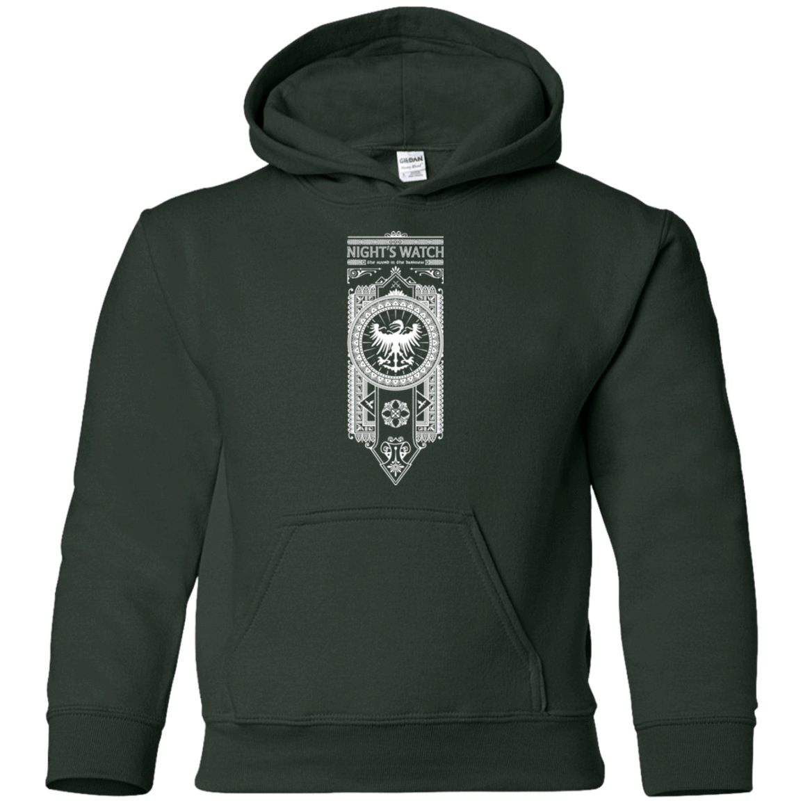 Sweatshirts Forest Green / YS Nights Watch Youth Hoodie