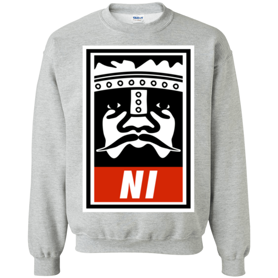 Sweatshirts Sport Grey / Small Niid to Obey Crewneck Sweatshirt