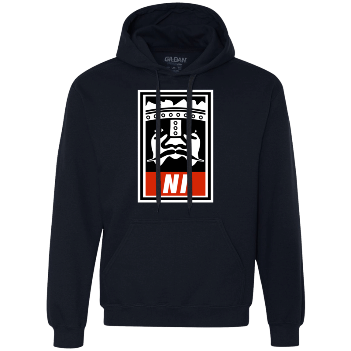 Sweatshirts Navy / Small Niid to Obey Premium Fleece Hoodie