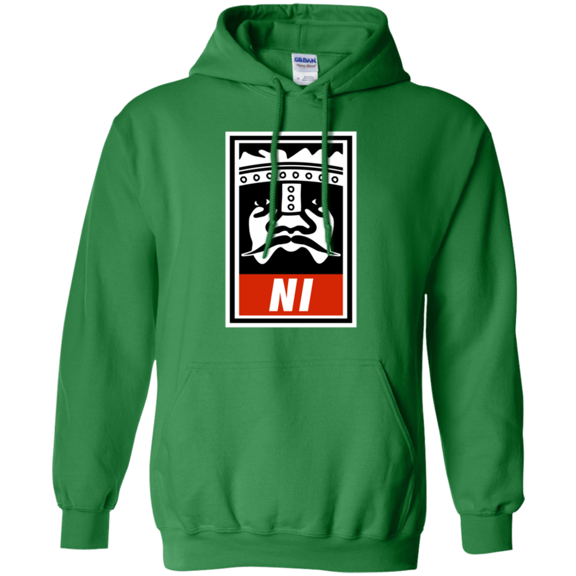 Sweatshirts Irish Green / Small Niid to Obey Pullover Hoodie
