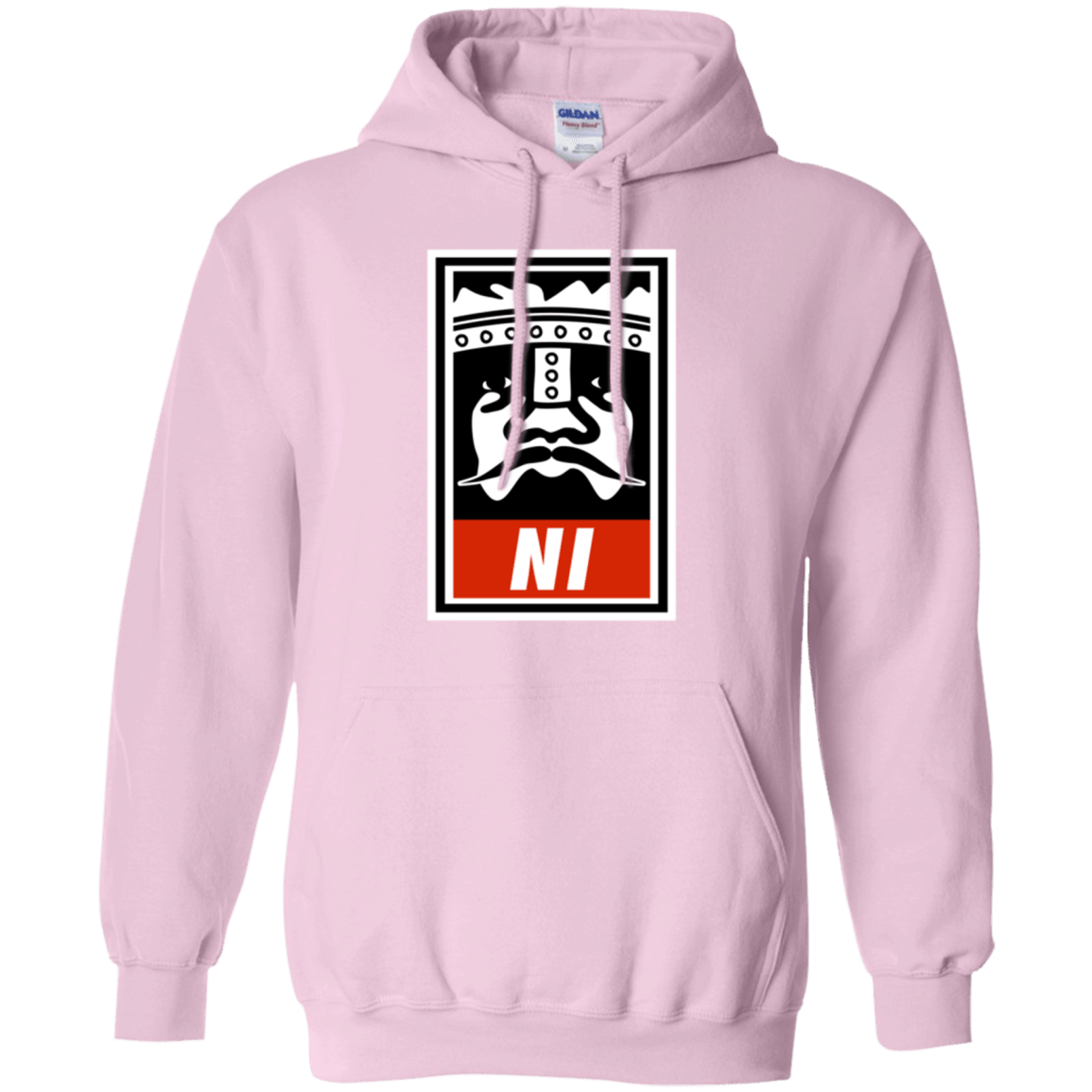 Sweatshirts Light Pink / Small Niid to Obey Pullover Hoodie