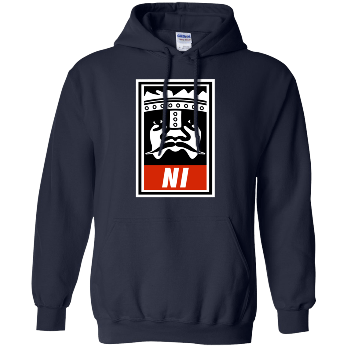 Sweatshirts Navy / Small Niid to Obey Pullover Hoodie