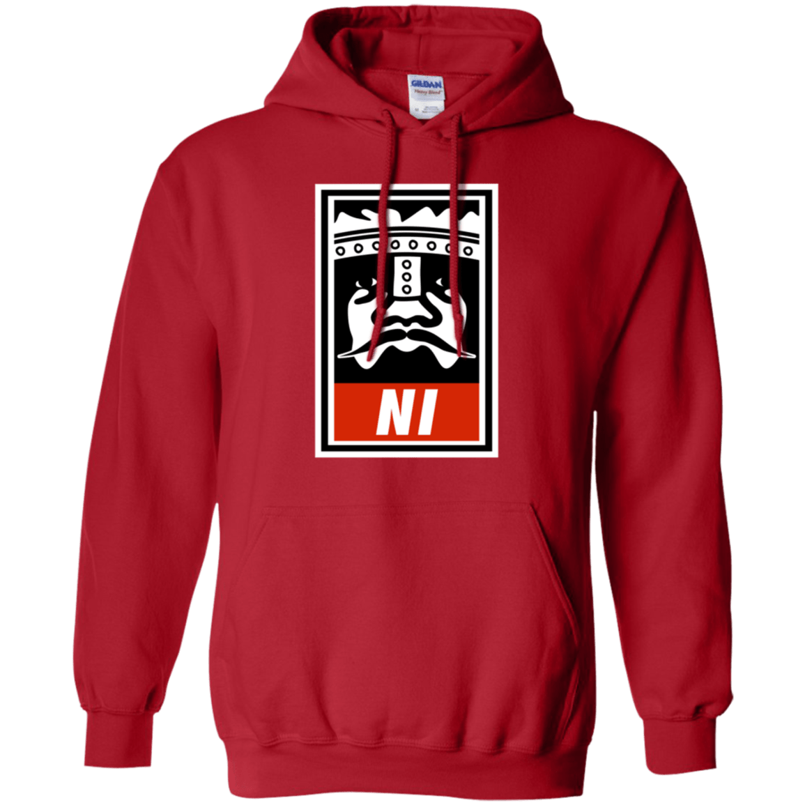 Sweatshirts Red / Small Niid to Obey Pullover Hoodie