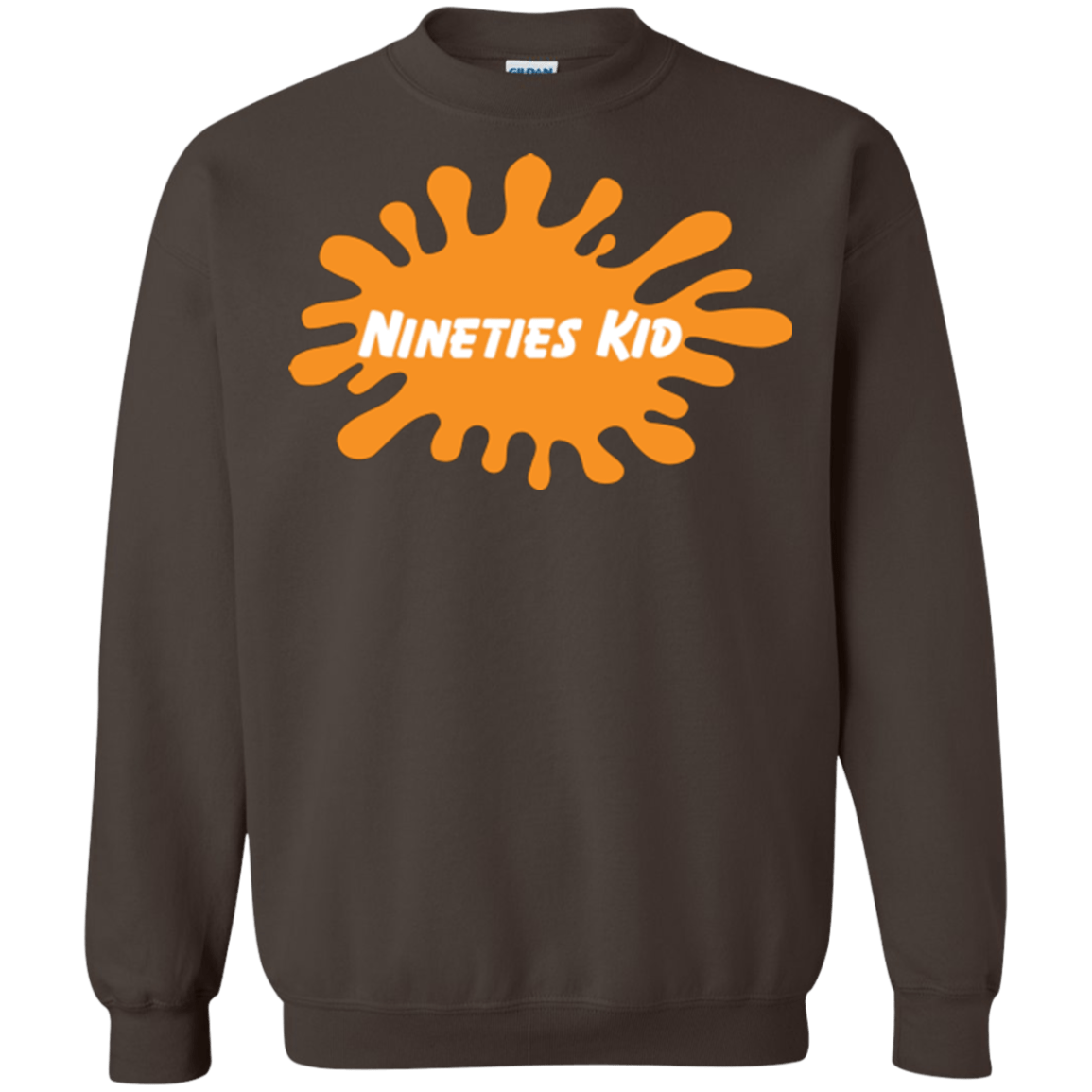 Sweatshirts Dark Chocolate / Small Nineties Kid Crewneck Sweatshirt