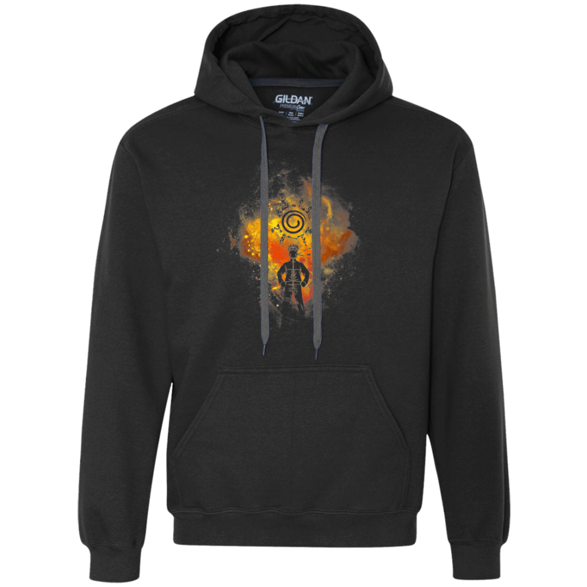 Sweatshirts Black / Small NINJA ART Premium Fleece Hoodie