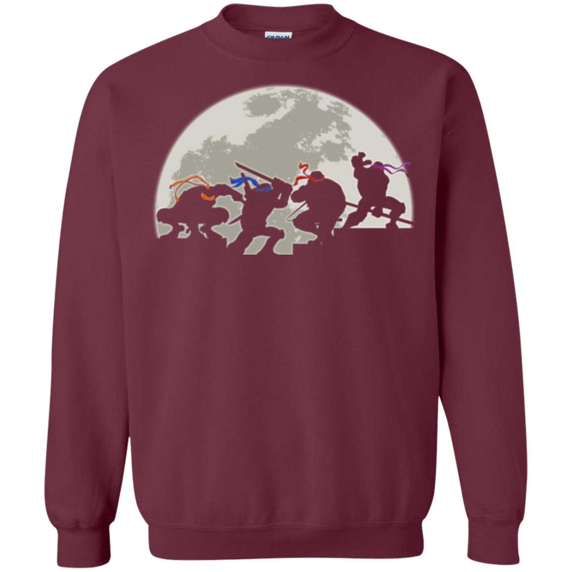 Sweatshirts Maroon / Small Ninja Crewneck Sweatshirt