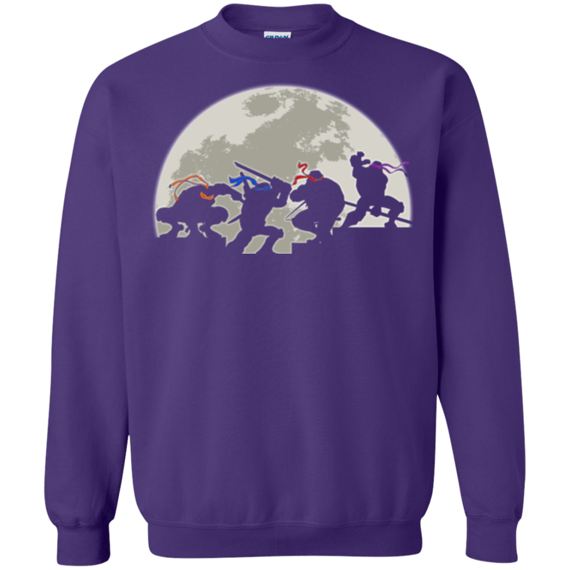 Sweatshirts Purple / Small Ninja Crewneck Sweatshirt