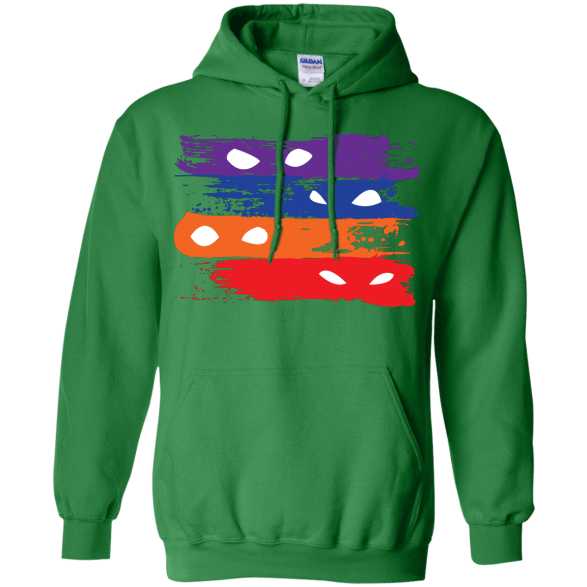 Sweatshirts Irish Green / S Ninja Flag Pullover Hoodie