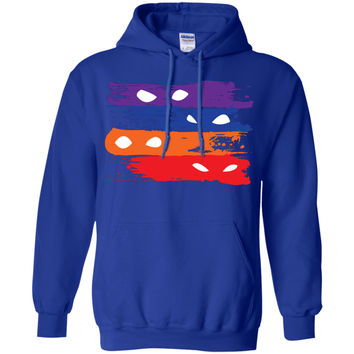 Sweatshirts Royal / S Ninja Flag Pullover Hoodie