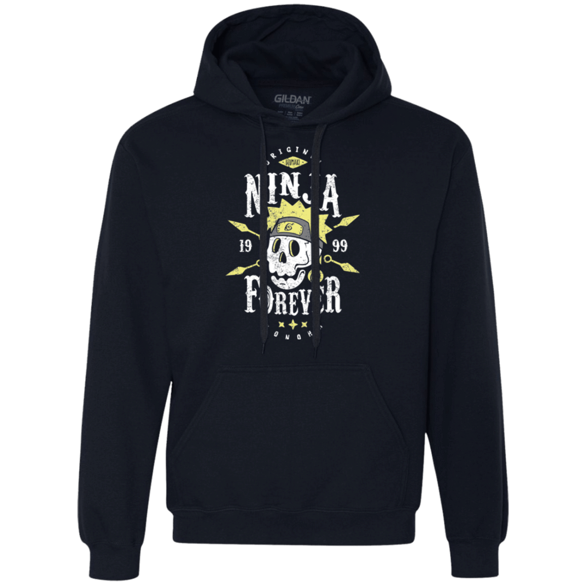 Sweatshirts Navy / Small Ninja Forever Premium Fleece Hoodie