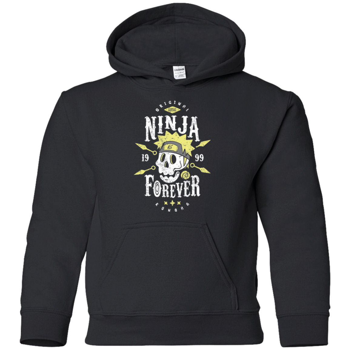 Sweatshirts Black / YS Ninja Forever Youth Hoodie