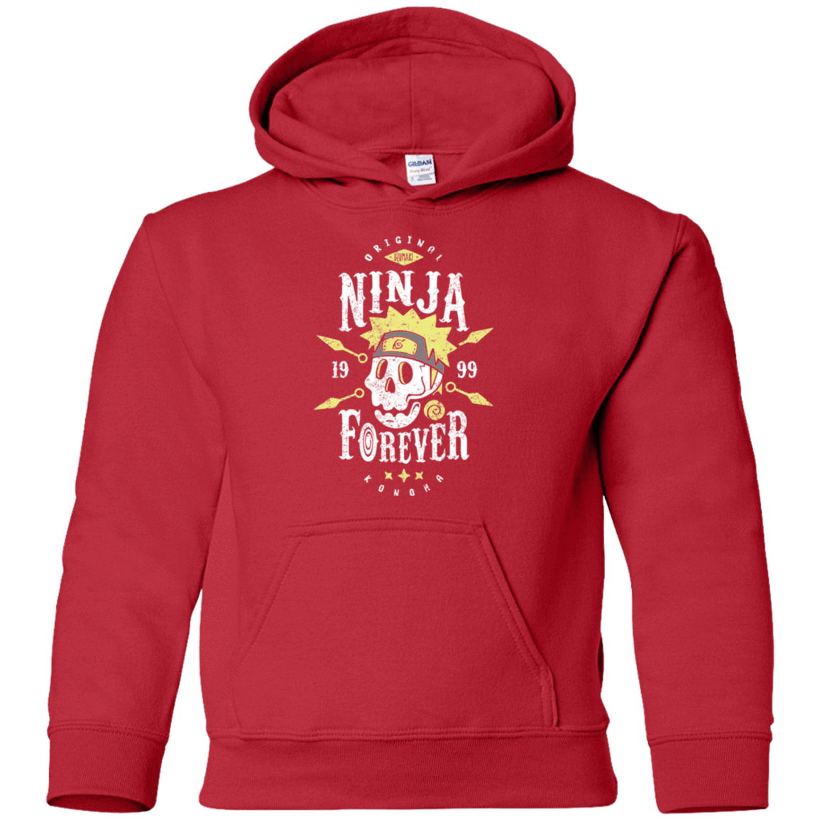 Sweatshirts Red / YS Ninja Forever Youth Hoodie