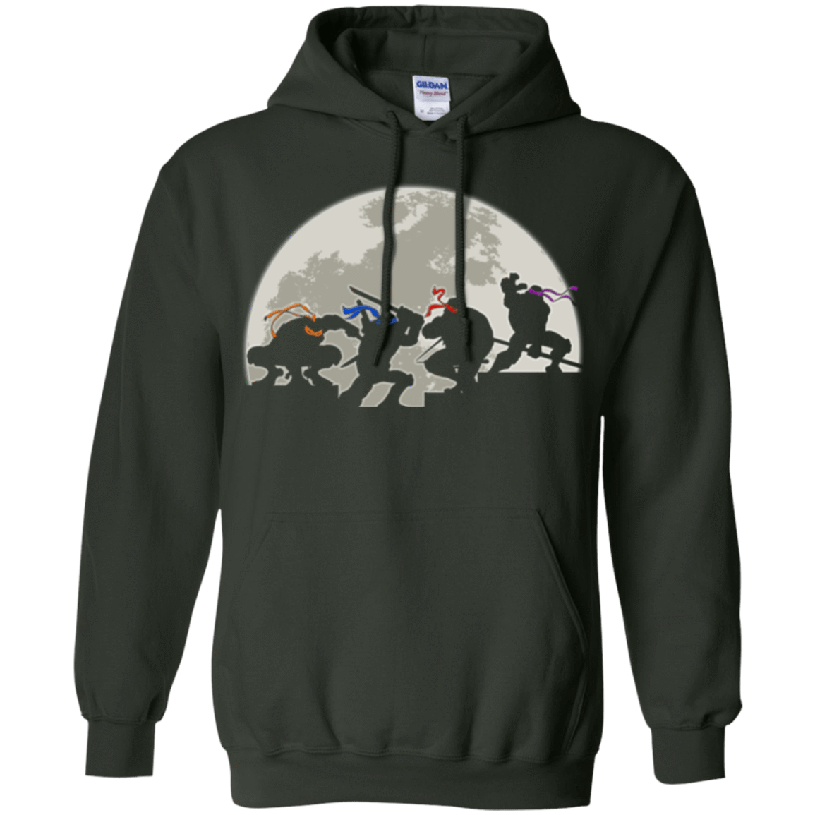 Sweatshirts Forest Green / Small Ninja Pullover Hoodie
