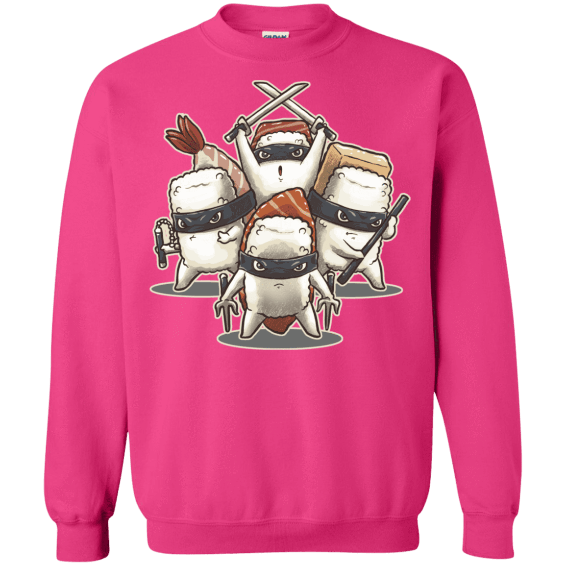 Sweatshirts Heliconia / S Ninja Sushi Crewneck Sweatshirt
