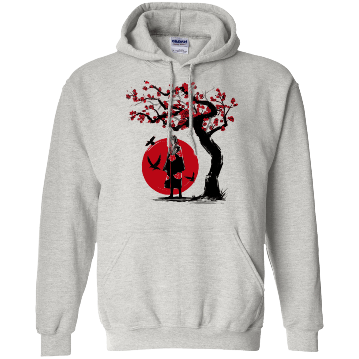 Sweatshirts Ash / Small Ninja under the sun Pullover Hoodie