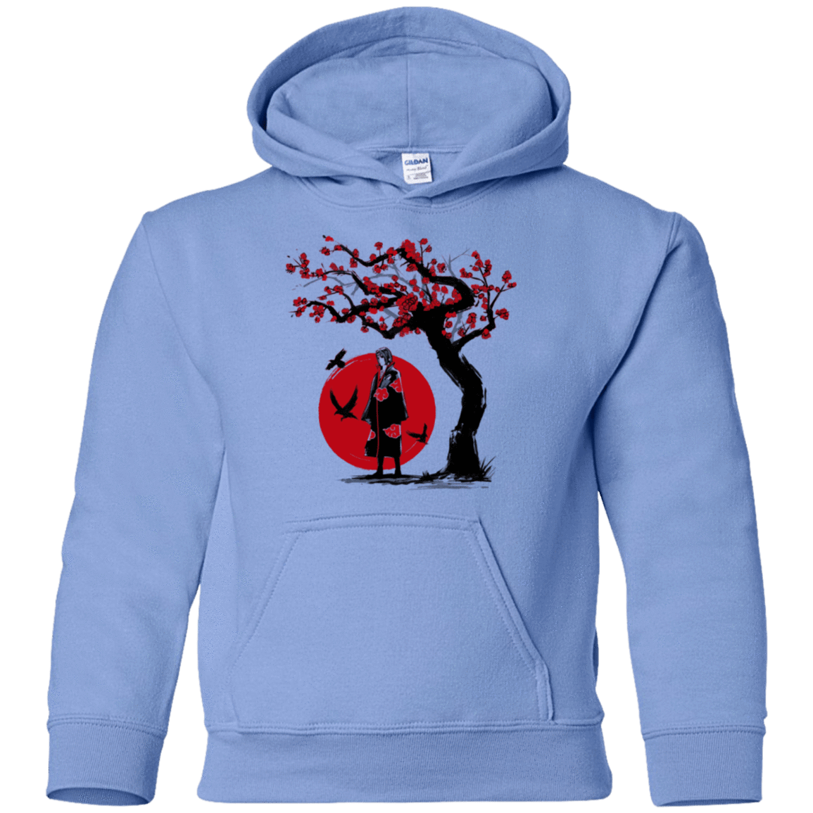 Sweatshirts Carolina Blue / YS Ninja under the sun Youth Hoodie