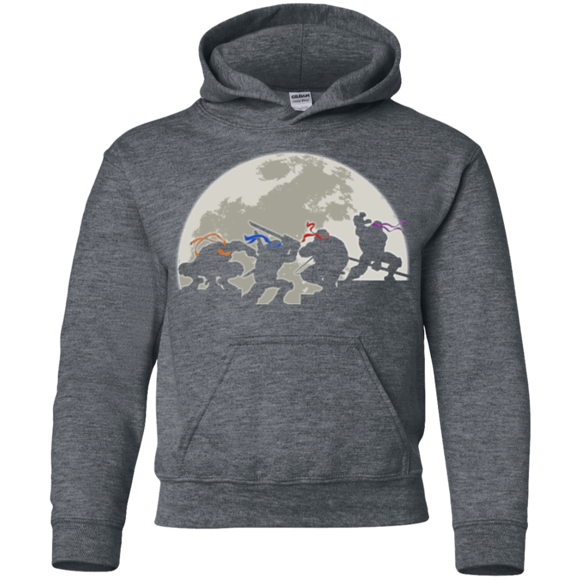 Sweatshirts Dark Heather / YS Ninja Youth Hoodie