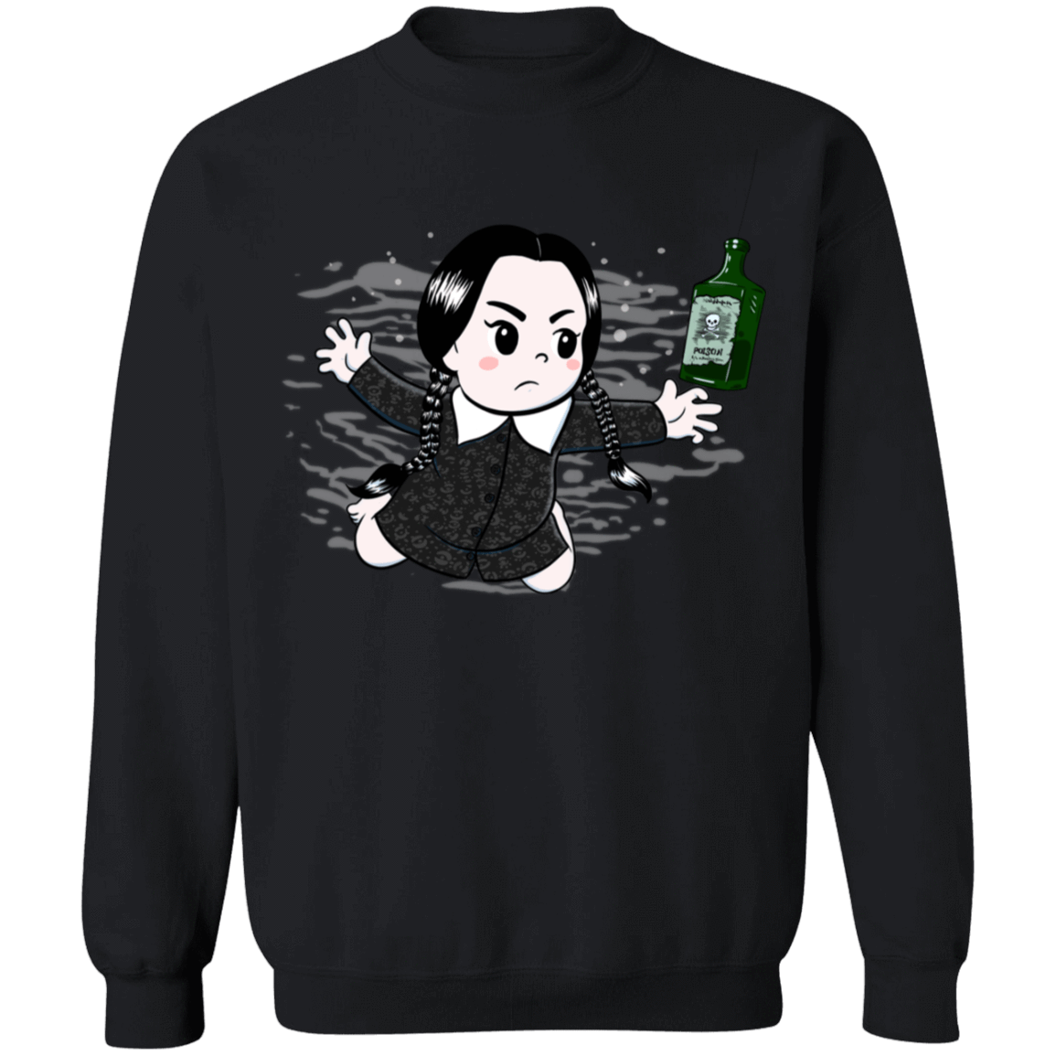 Sweatshirts Black / S NirvAddams Crewneck Sweatshirt