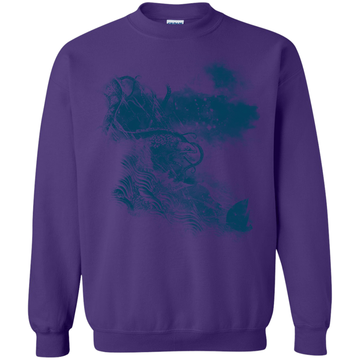 Sweatshirts Purple / S No Escape Crewneck Sweatshirt