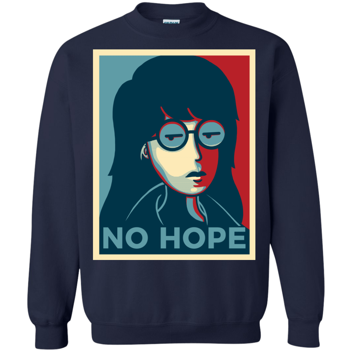 Sweatshirts Navy / S No Life. No Hope. No Future Crewneck Sweatshirt