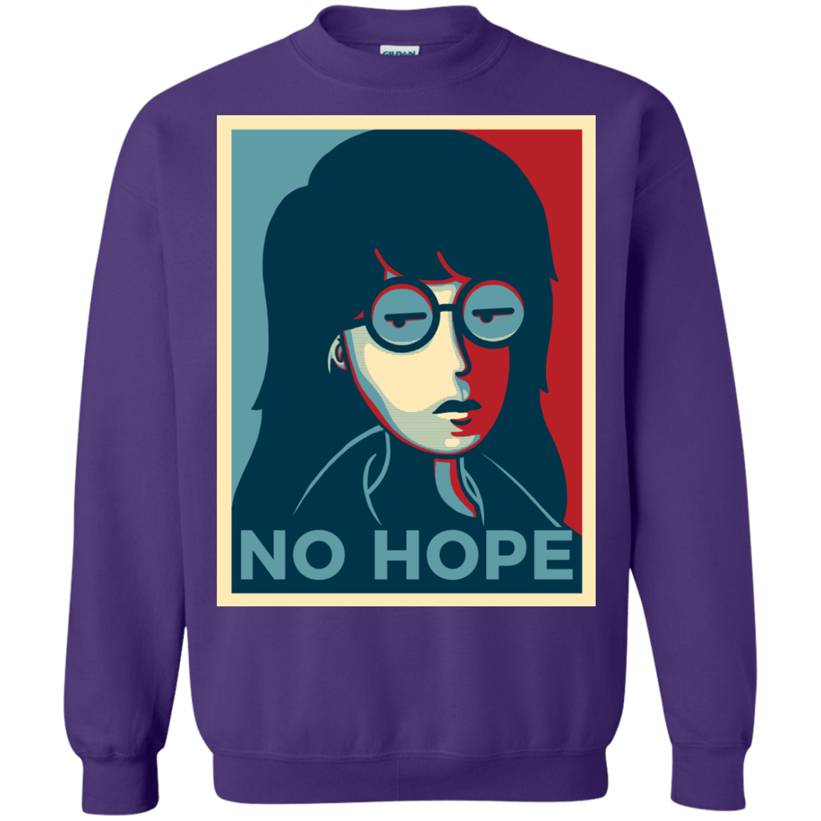 Sweatshirts Purple / S No Life. No Hope. No Future Crewneck Sweatshirt