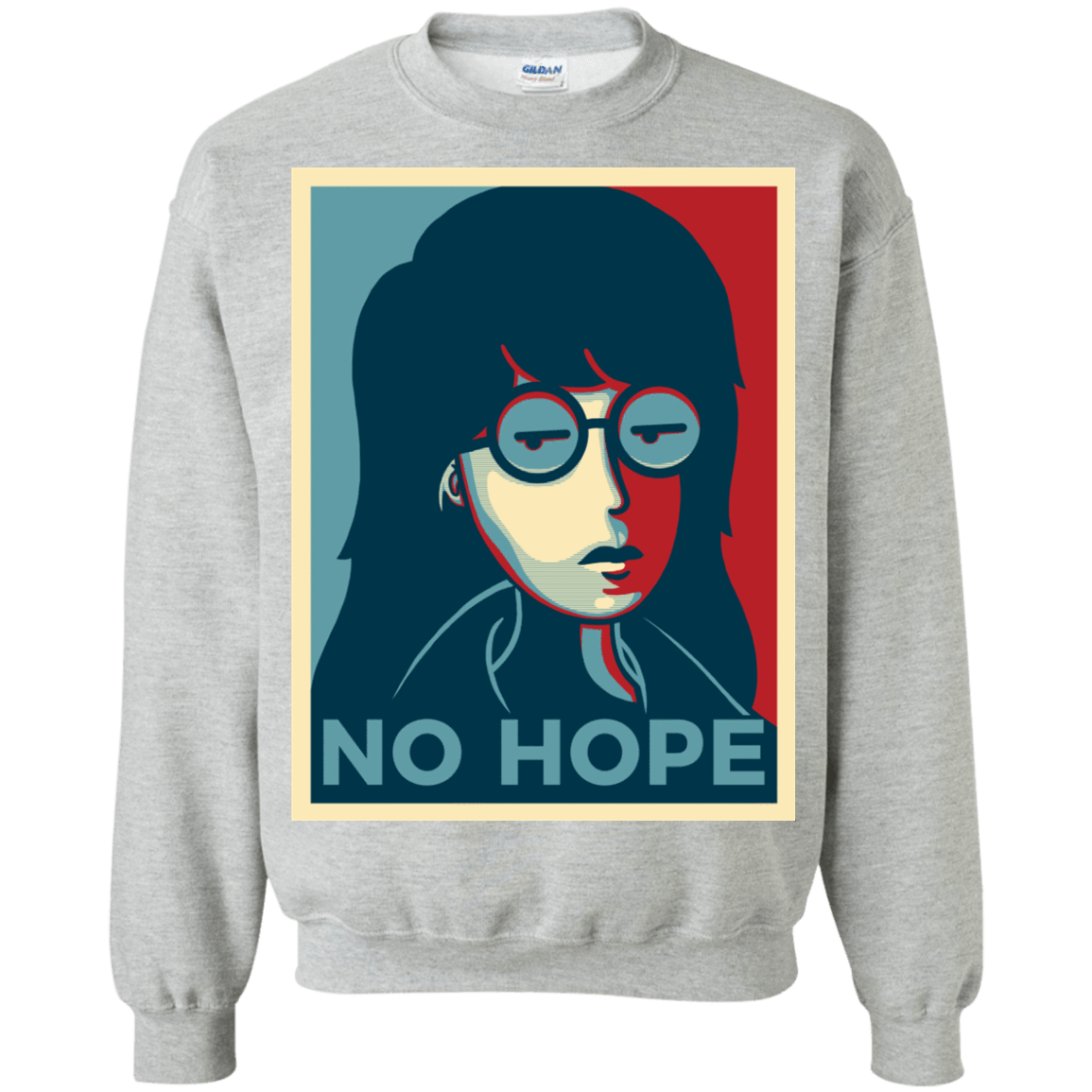 Sweatshirts Sport Grey / S No Life. No Hope. No Future Crewneck Sweatshirt