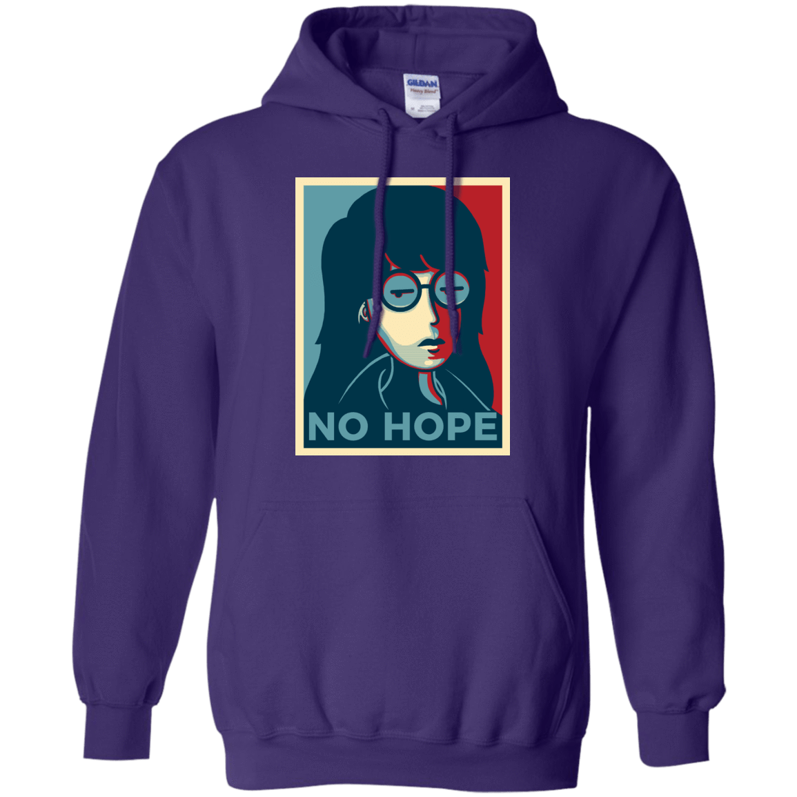 Sweatshirts Purple / S No Life. No Hope. No Future Pullover Hoodie