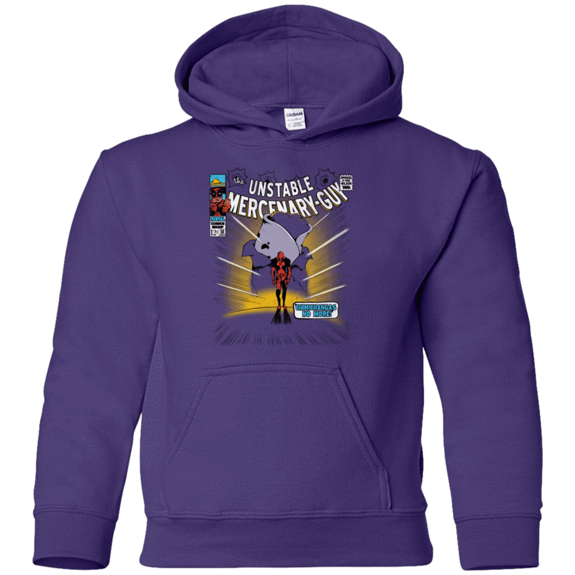 Sweatshirts Purple / YS No More Youth Hoodie