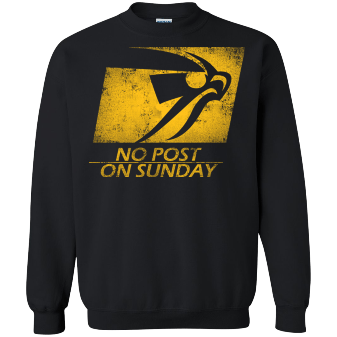 Sweatshirts Black / Small No Post On Sunday Crewneck Sweatshirt
