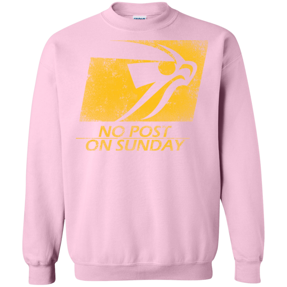 Sweatshirts Light Pink / Small No Post On Sunday Crewneck Sweatshirt