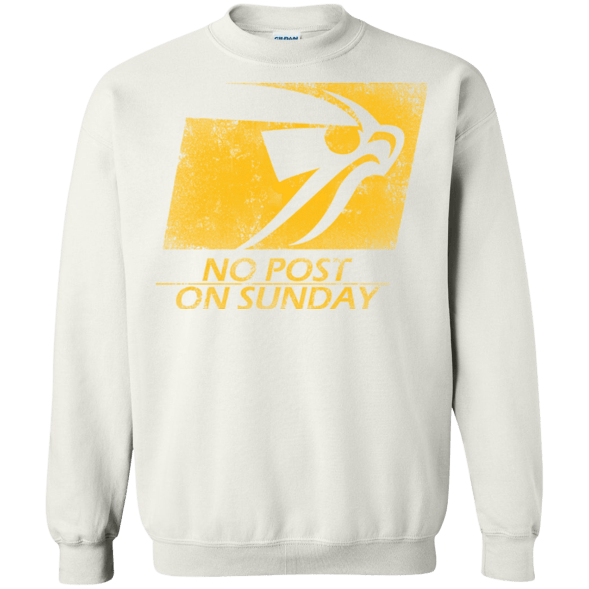 Sweatshirts White / Small No Post On Sunday Crewneck Sweatshirt